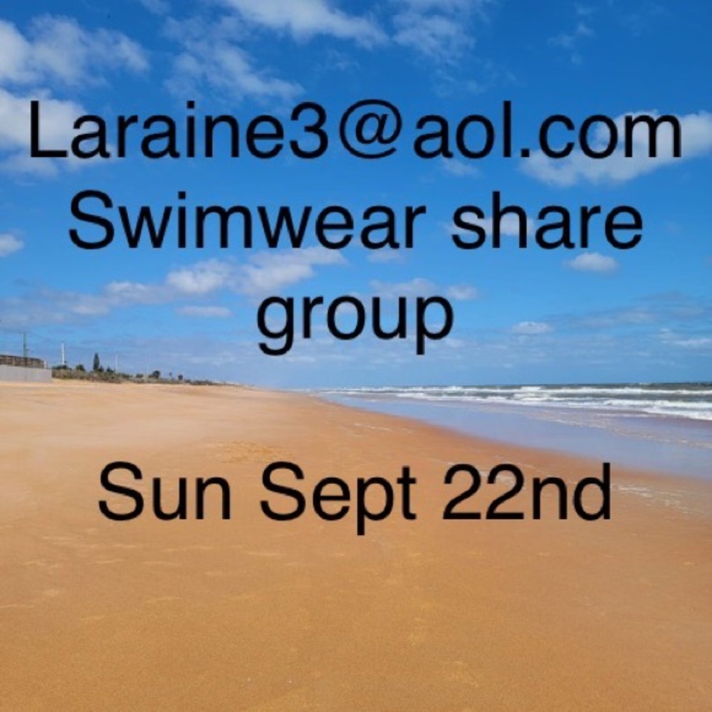 Closed Sun Sept 22nd  Swimwear group